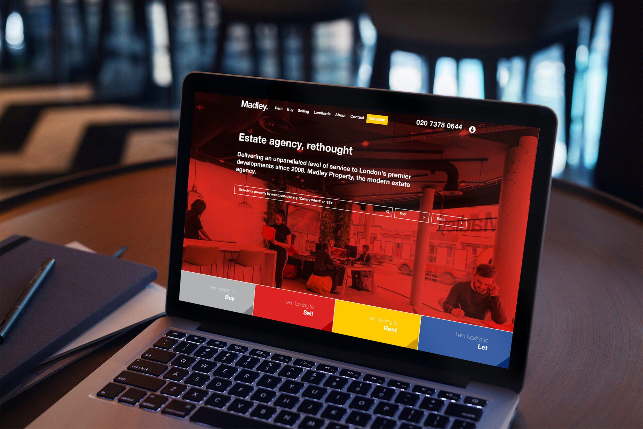 Madley Property website